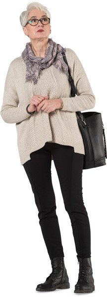 Standing woman image