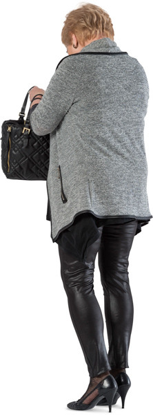 Standing woman image