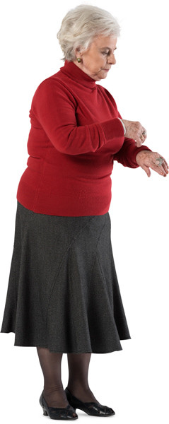 Standing woman image