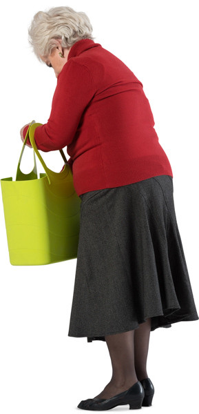 Standing woman image