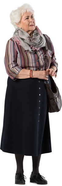 Standing woman image