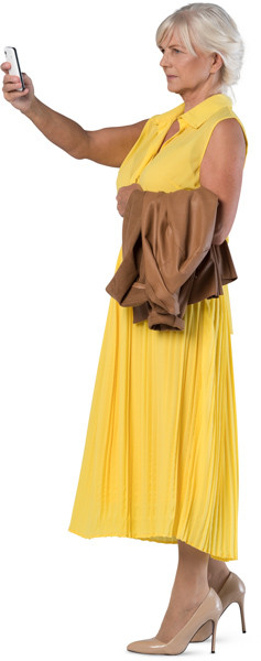 Standing woman image