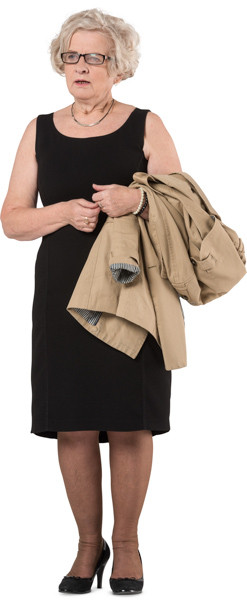 Standing woman image