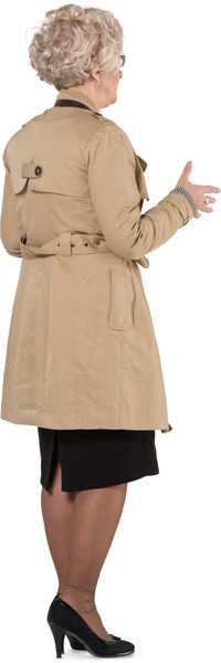 Standing woman image