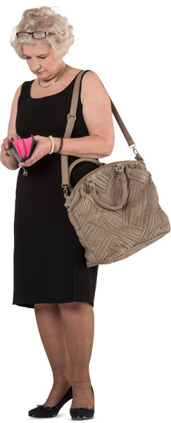 Standing woman image
