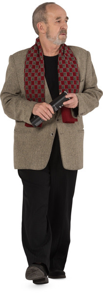Walking man image