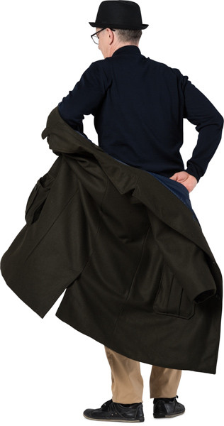 Standing man image