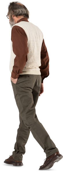 Walking man image