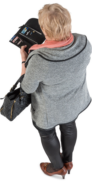 Standing woman image