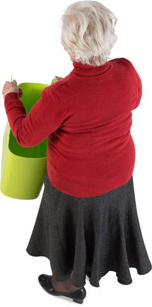 Standing woman image