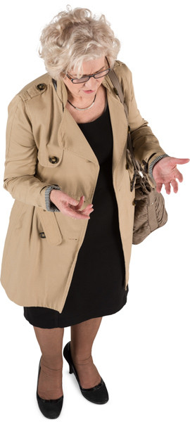 Standing woman image