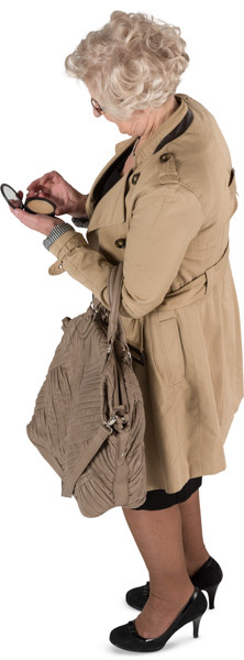 Standing woman image