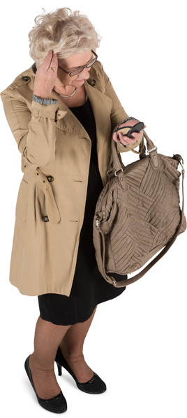 Standing woman image