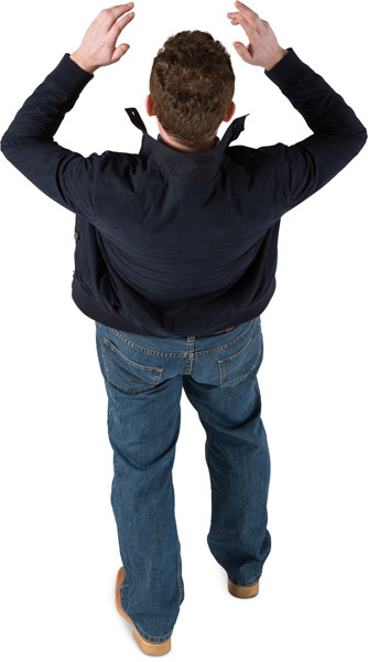 Standing man image