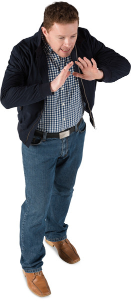Standing man image