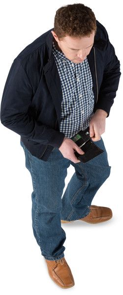 Standing man image