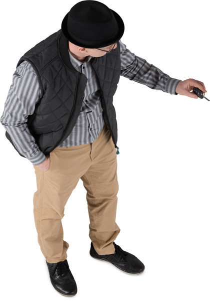 Standing man image