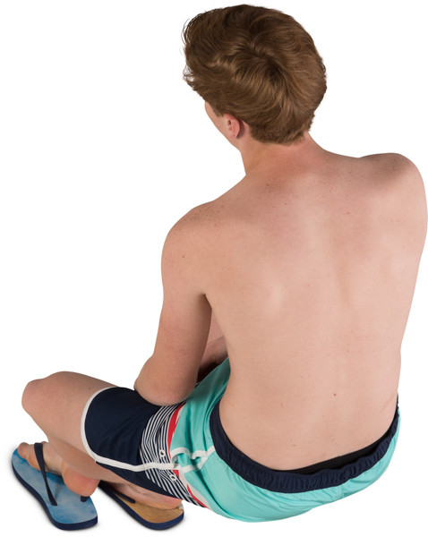 Standing boy image