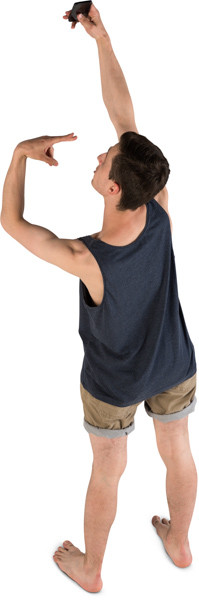 Standing boy image