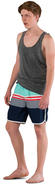 Walking boy image