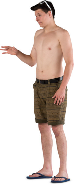 Standing boy image