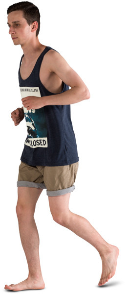 Runing boy image