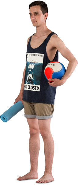 Standing boy image