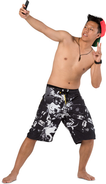 Standing boy image