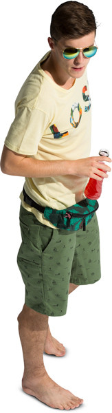 Standing boy image