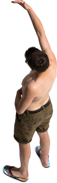 Standing boy image