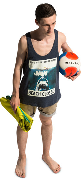 Standing boy image