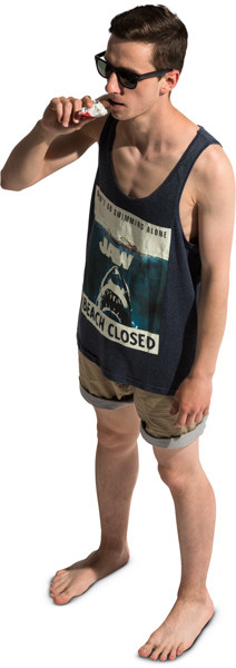 Standing boy image