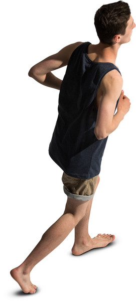 Runing boy image