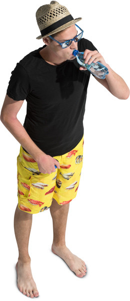 Standing boy image