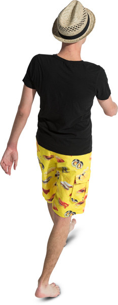 Walking boy image