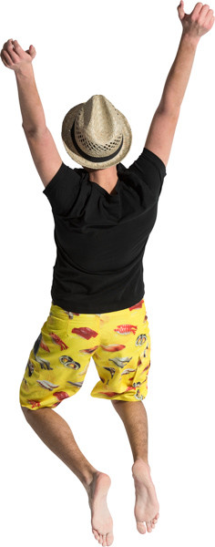 Jumping boy image