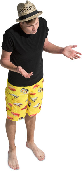 Standing boy image
