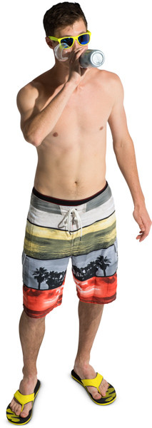 Standing boy image