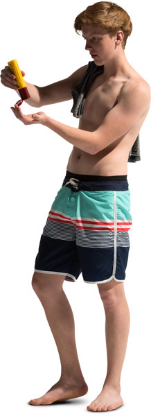 Standing boy image
