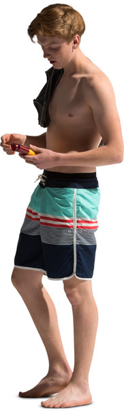 Standing boy image