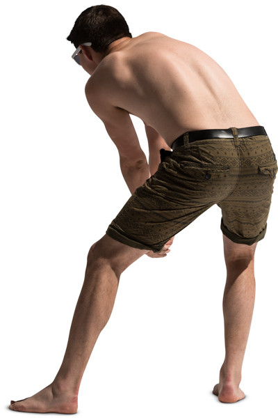 Boy playing volleyball image