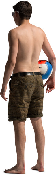 Standing boy image