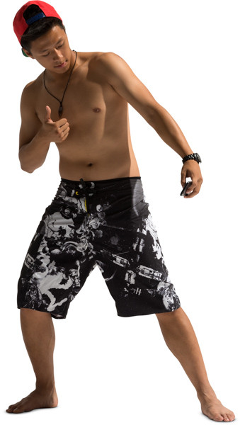 Standing boy image