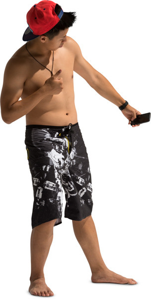 Standing boy image