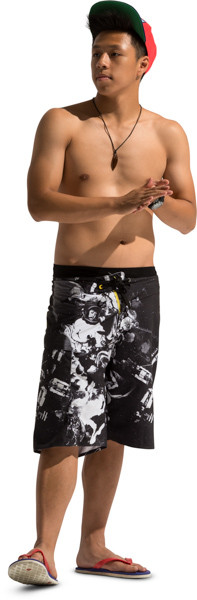 Standing boy image