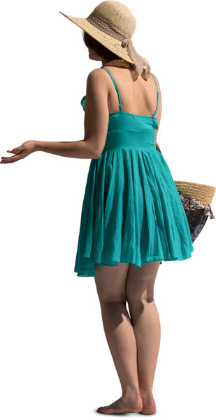 Standing girl image