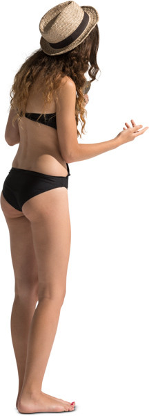 Standing girl image
