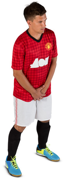 Standing football player image