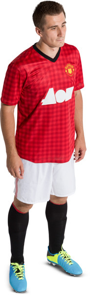 Standing football player image