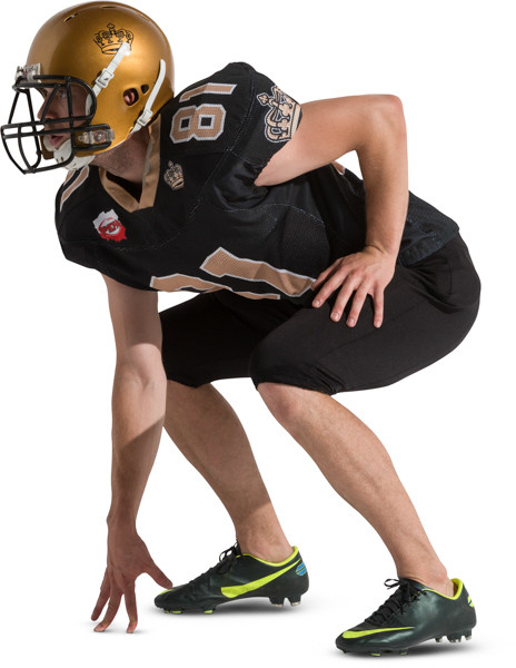American football player image
